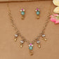 Traditional Kundan Necklace With Delicate Floral Links