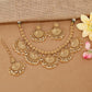 Classic Antique Necklace With Elaborate Pendant Fringe