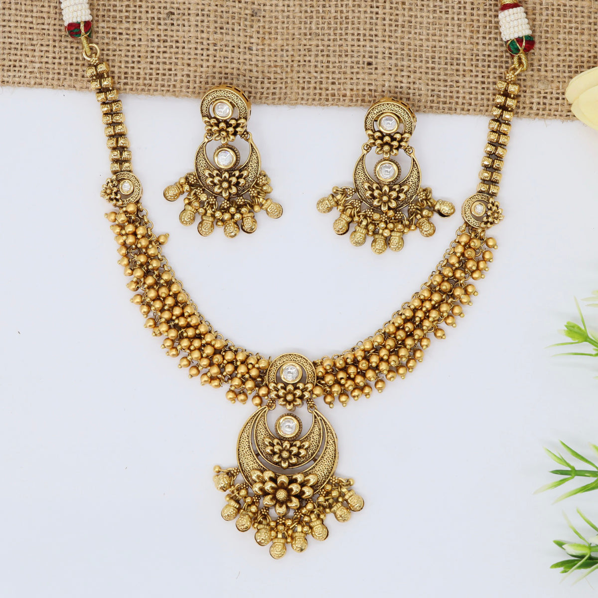 Traditional Necklace With Intricate Beadwork