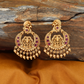 Ascending Arch Hanging with Lakshmi Center and Clustered Bead Drop Fringe