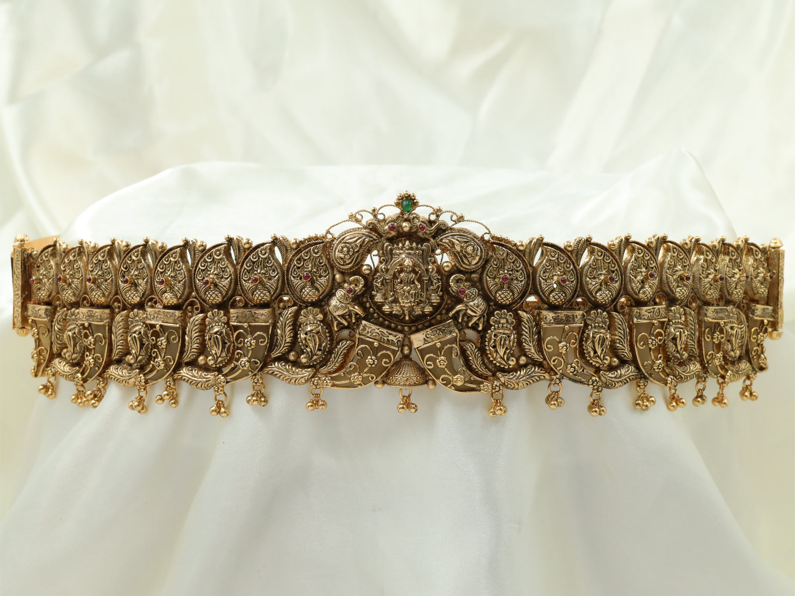 Lakshmi-Lion Claw Design & Elephant Crest Waist Belt