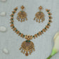 Antique Floral Paisley Drop Necklace Set