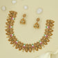 Shankh Design Antique Necklace Set