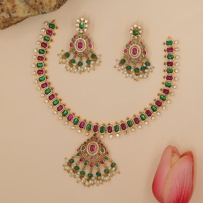 Antique Ratna Lineage Necklace Set