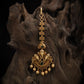 Antique Lord Ganesha Crest Maang Tikka