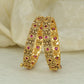 Antique Floral Medallion Heritage Bangle Set