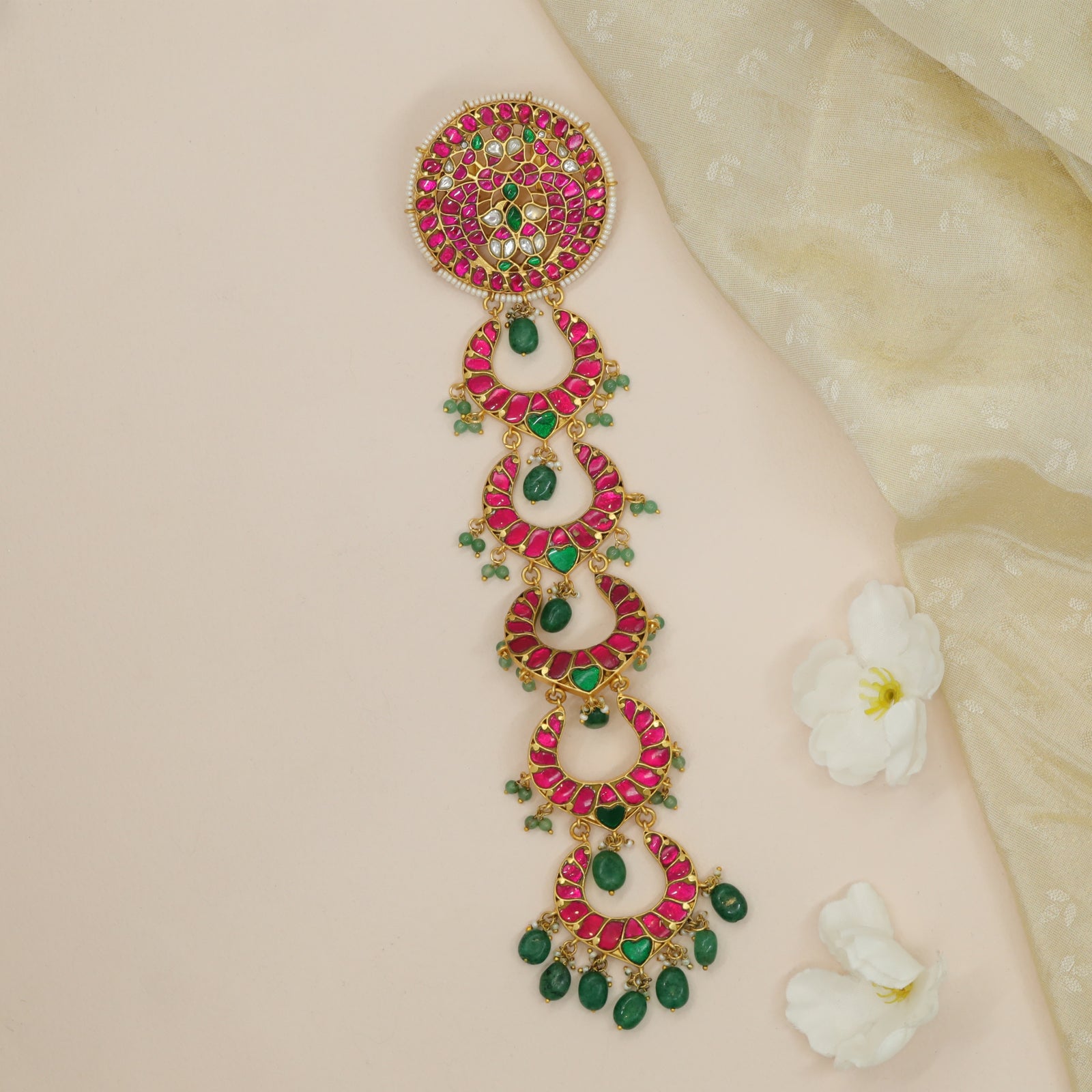 Stone Panel Jade Long Set