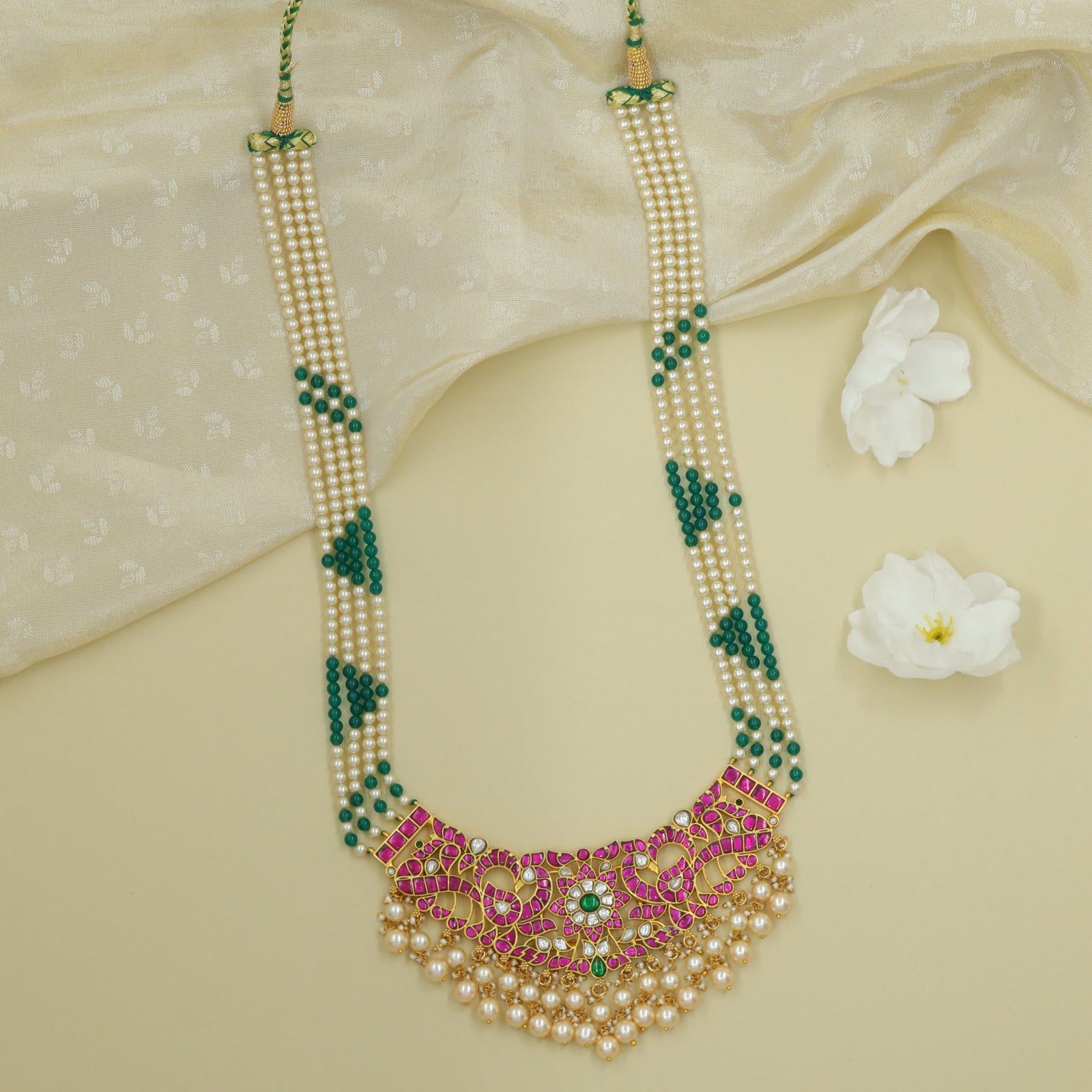 Beadline Crest Jadau Long Haara