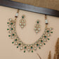 TearDrop Garland Design Stone Necklace Set