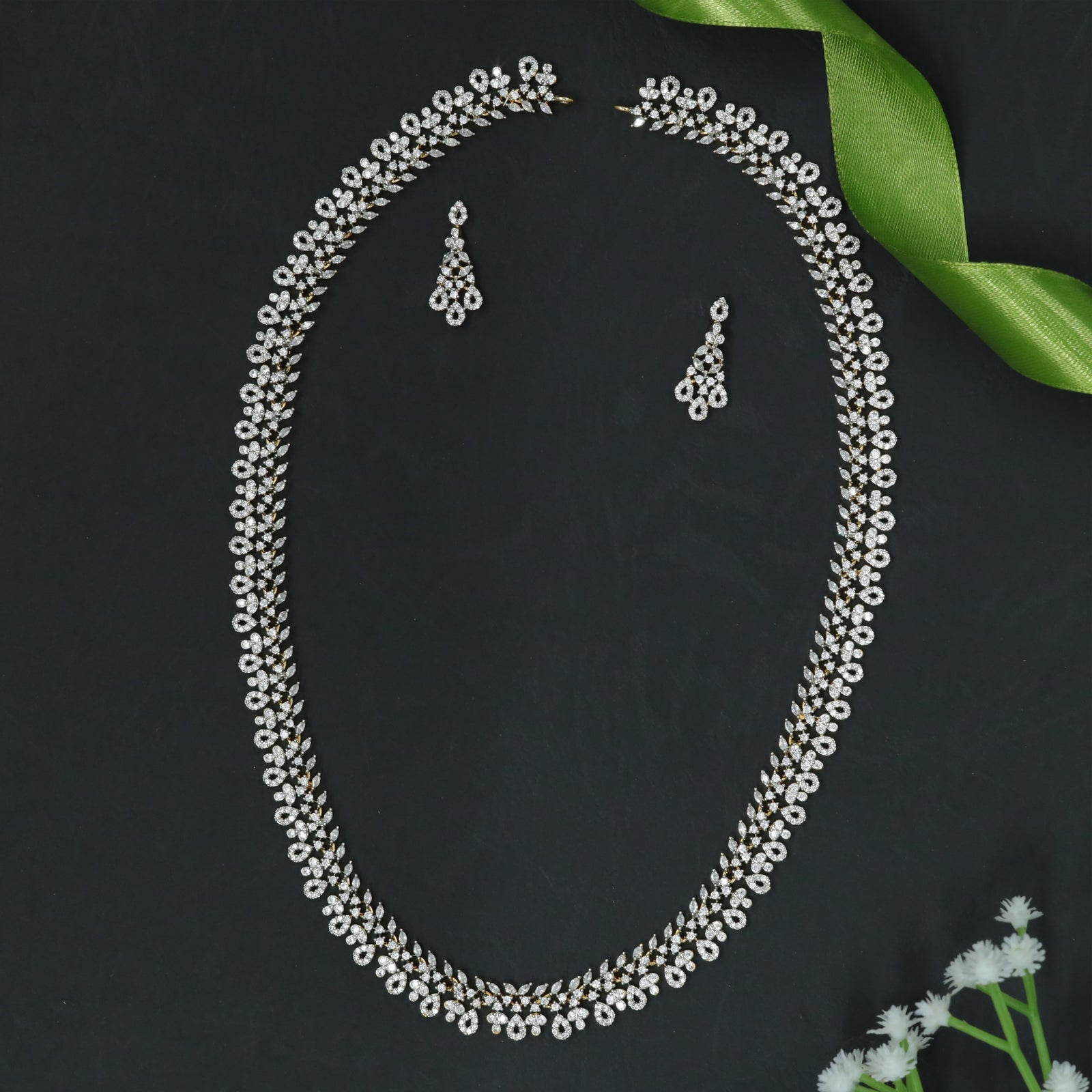 Floral Vine Pattern Long Haara