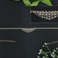 Fine-Link Waist Belt with Central Drop Taper
