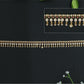 Linear Stone Waist Belt with Repeating Fringe Drops