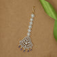 Pearled Spine Tikka with Sculpted Crystal Pendant