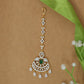 Contemporary Long Tikka with Arched Drop Detail