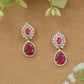 Classic Twin Drop Hangings with Pear-Shaped Drops