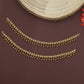 Circular Floral Link Architecture with Attached Bell Hangings Payal
