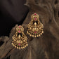 Ornamental Hanging Featuring Central Deity and Rounded Drop Fringe