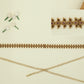 Crescent Floral Link Waist Belt with Alternating Round Centre Motifs