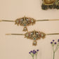 Divine Lakshmi Lotus Baju Bandi with Peacock Scroll Wings