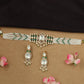 Grand woven Kundan pearl choker with Intricate panel alignment