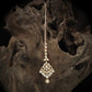 Structured Botanical Medallion Tikka with Tapered Drop