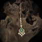 Majestic Blossom Crest Tikka with Decorative Lower Fringe