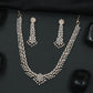 Aabharana Floral Vine Necklace Set with Elegant Cluster Formation
