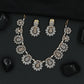 Daisy Bloom Pattern Necklace Set with Decorative Floral Chain