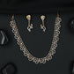 Elegant Leaf Garland Necklace Set with Decorative Vine Flow