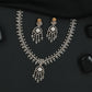 Elegant Star Frame Necklace Set with Cascading Drop Charms