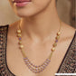 Bead Chain Design with Decorative Pearl Links and Drop Detailing