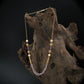 Bead Chain Design with Decorative Pearl Links and Drop Detailing