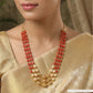 Vibrant Multi Strand Beads Chain with Cascading Drop Detailing