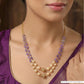 Charming Multi Strand with Structured Bead Flow and Pearl Cluster Detail