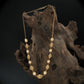 Graceful Alternating Beads with Textured Barrel and Round Accents