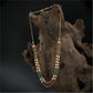 Slender Beads with Symmetrical Drop Formation
