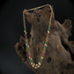 Modern Layered Chain with Balanced Bead and Pearl Detailing