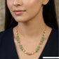 Stylish Bead with Structured Pearl Intervals and Detailed Cluster Work