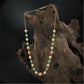 Graceful Pearl Bead with Alternating Accent Beads and Textured Gold Details