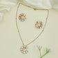 Circular Cluster Pendant Chain with Repetitive Teardrop Units and Minimal Link Chain