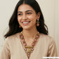 Temple Style Kundan Necklace with Parrot Motifs and Coin Disc Elements