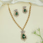 Detailed Link Kundan Chain with Pendant and Ganesha Form with Hanging Drop