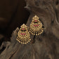 Pinnacle Lakshmi Crest Hanging with Tiered Filigree Layers and Floral Drop Fringe