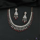 Crestfall Oval Panel GJ Necklace with Structured Connectors and Drop Hangings