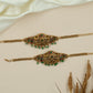 Handcrafted Peacock Baju Bandi with Side Connector Chains