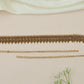 Linked Coin Antique Waist Belt with Structured Panel Finish