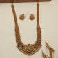 Bloom Peacock Antique Long Haara with Hanging Dome Fringe Border
