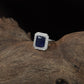 Junction Crown Finger Ring with Structured Border Formation
