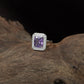 Junction Crown Finger Ring with Structured Border Formation