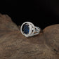 Drape Halo Finger Ring with Elevated Centre Placement